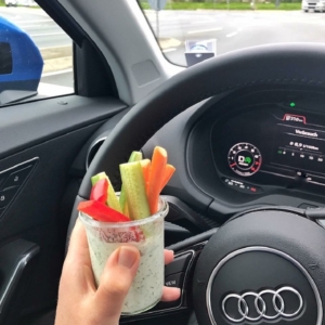 Gemüsesticks mit Quark